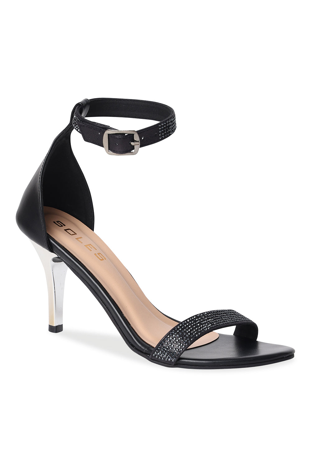 SOLES Studded Back Counter Heels - Main Image