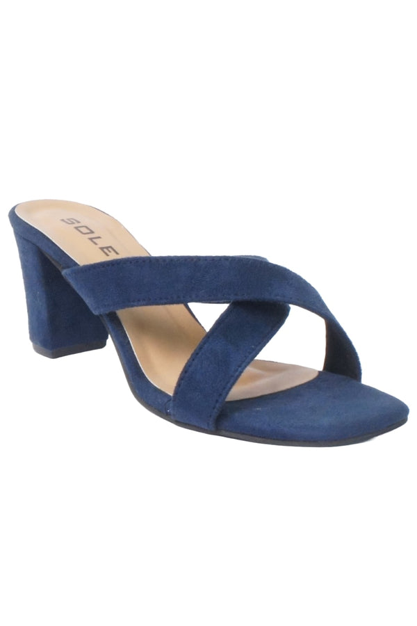 SOLES Women  Blue Heels