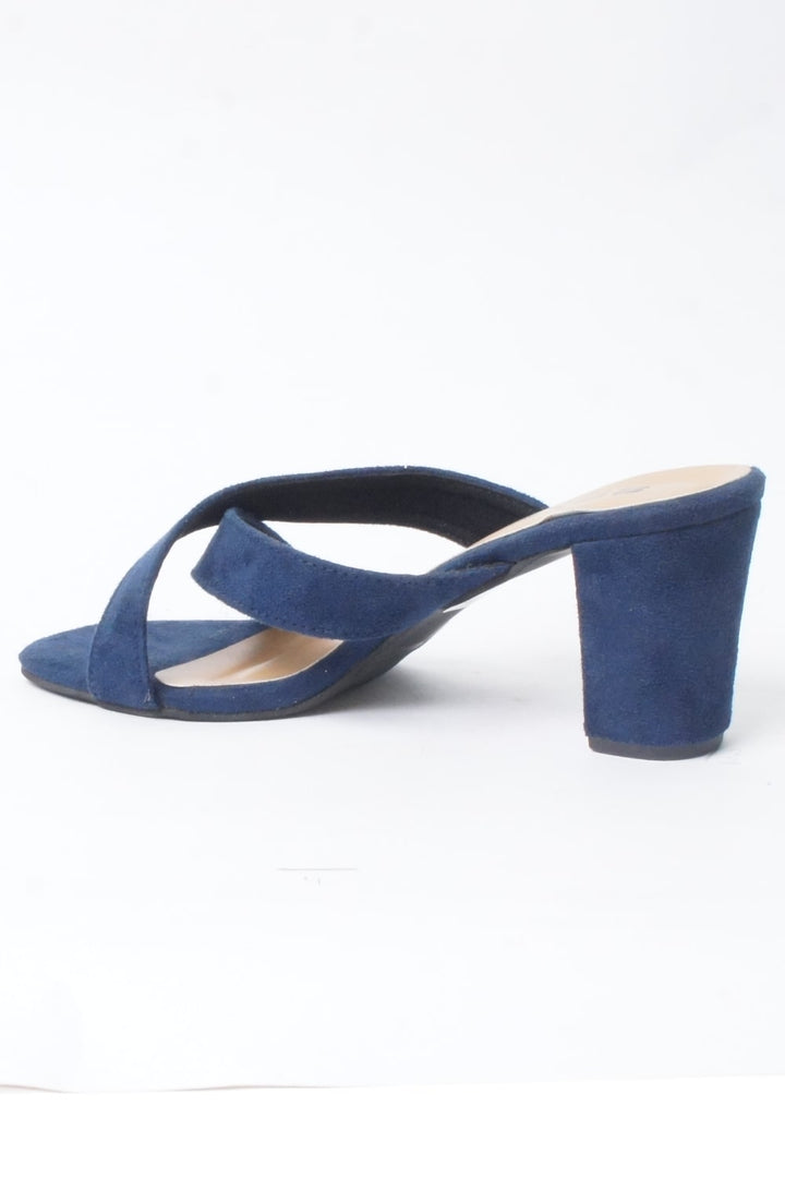 SOLES Blue Block Heels - Stylish & Comfortable Footwear