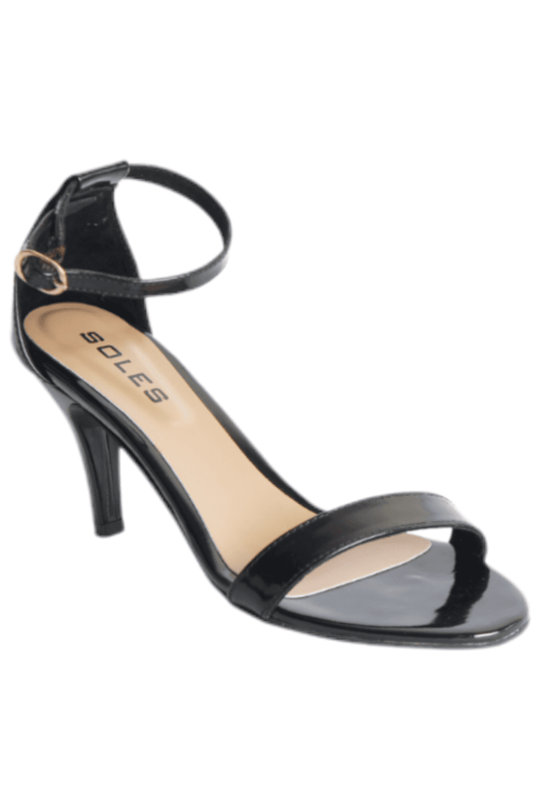 SOLES Women Black Heels