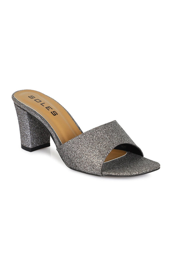 SOLES Women Metallic Heels