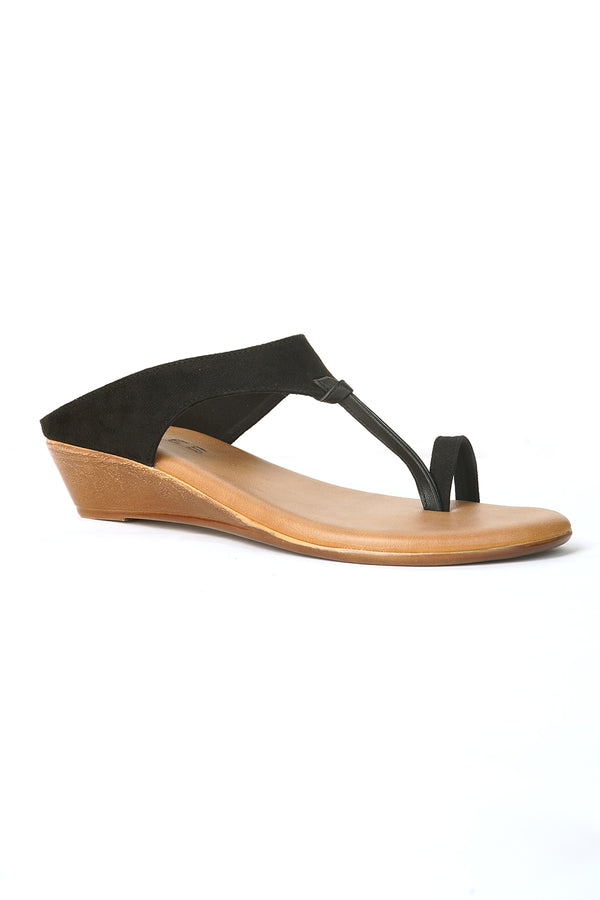 SOLES Slip On Sandal Wedges