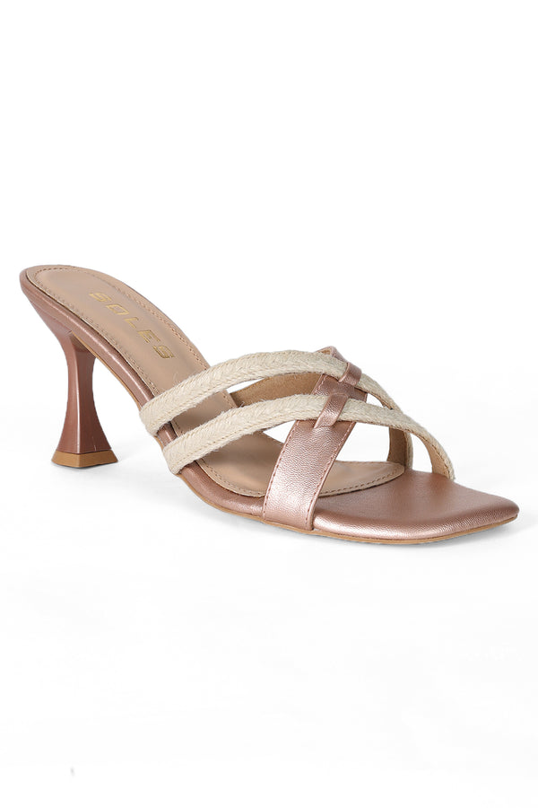 SOLES Strappy Heel Sandals