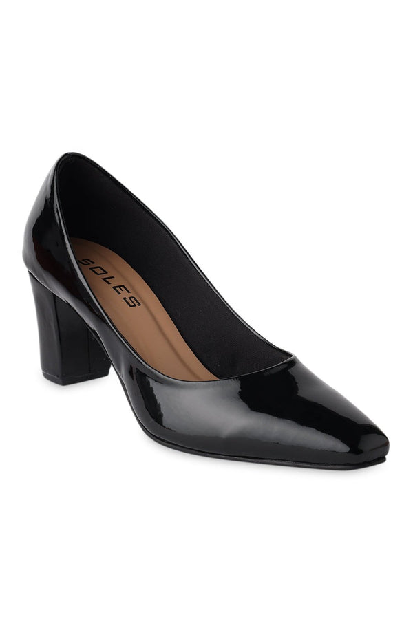 SOLES Women Black Close Shoes Shoes