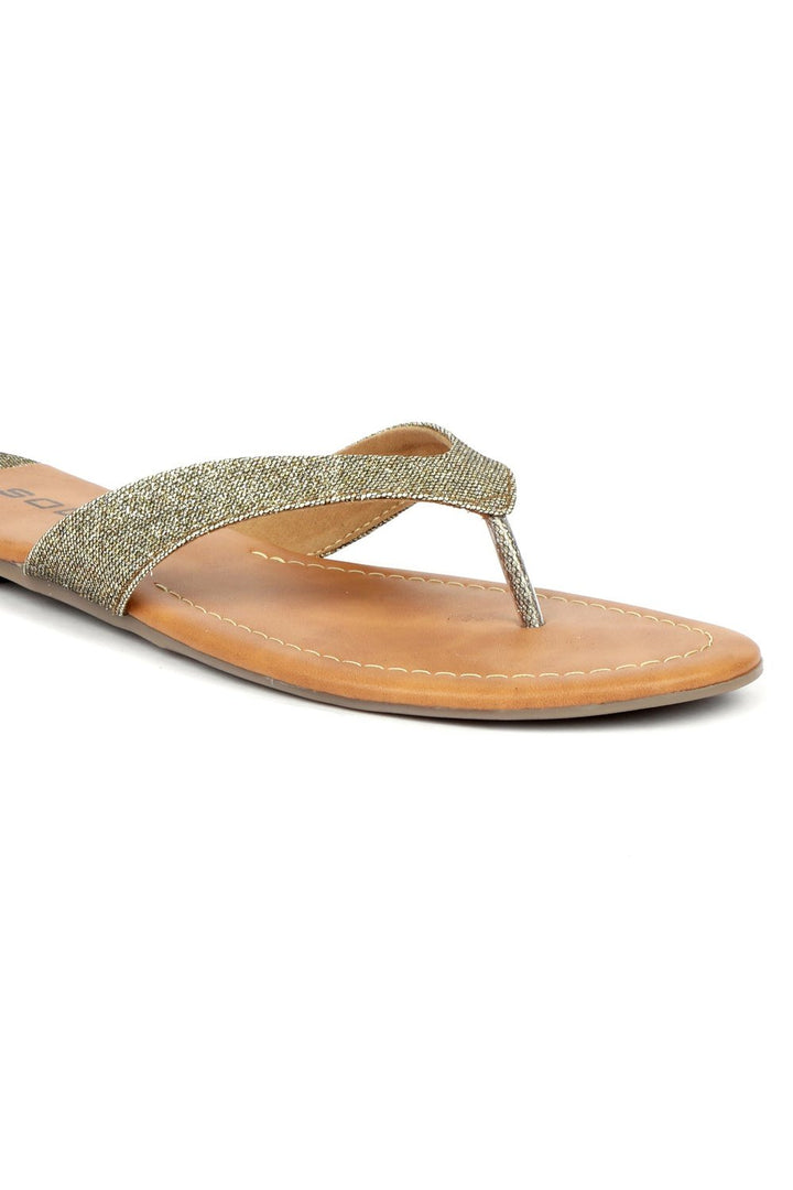 SOLES Antique-Style Flat Sandals