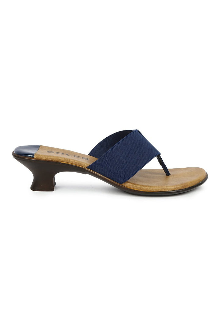 SOLES Blue Heels - Stylish & Comfortable Footwear - SOLES
