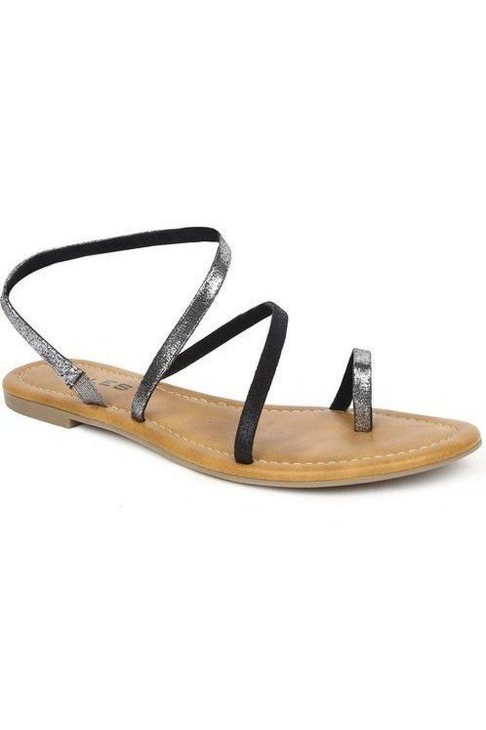 Bonito Rose Gold Flat Sandal for Girls